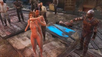 Fallout 4'Ün Diamond City'Sinde Halka Açık Grup Seks: Bir Çizgi Film Fantezisi