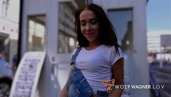 Esmer Genç Nata Ocean'Un Wolf Wagner Ile Vahşi Alman Seks Macerası