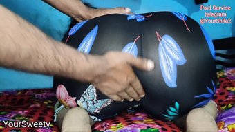 Üvey Erkek Kardeş, Üvey Kız Kardeşinin Sert Seks Ve Popo Oyununa Olan Arzularını Tatmin Ediyor.