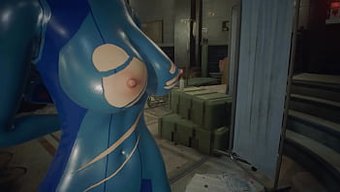 Claire Redfield'In Web Kamerasında Yaramazlık Yaparken Izleyin