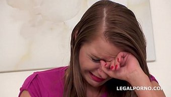 Rus Güzeli Sofi Goldfinger, Vahşi Bir Orgide Ve Yoğun Anal Eylemde