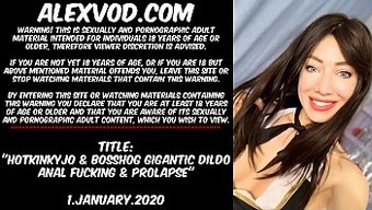 Hotkinkyjo Ve Bosshog Oyuncaklarıyla Aşırı Anal Penetrasyon