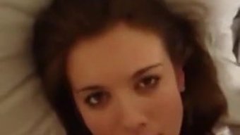 En Seksi Kızın Pov Yüzüne Boşalma
