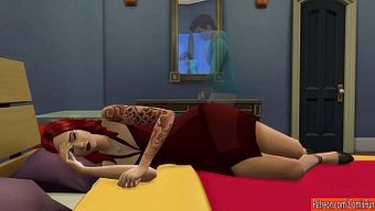 Duygusal Bir Milf, Üvey Oğlunu Tutkulu Bir Seks Için Baştan Çıkarıyor