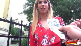 Alman Genç Shona'Nın Baştan Çıkarıcı Becerileri Vahşi Bir Karşılaşmaya Yol Açıyor