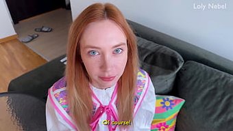 Genç Bir Kızın Yetişkin Filmleri Için Ilk Seçmeleri.