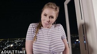 Lena Paul Ve Joanna Angel, L.A. Silüetinin Huzurunda Dolu Bir Üçlü Paylaşıyorlar