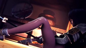 Gizli Eğitim ~Rukia Kuchiki~ Ateşli Bir Bleach Harem Animasyonu, Deli Gibi Aksiyon Var.