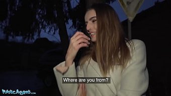 Halka Açık Ajan Alba Lala, Minyon Göğüslerini Sergiliyor Ve Bir Gerçeklik Videosunda Oral Seks Yapıyor