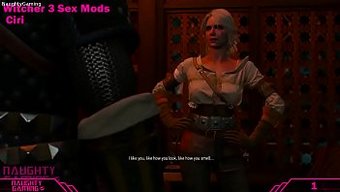 The Witcher 3'Te Ciri, Fringilla, Anna Ve Iris Ile Yapılan Tüm Seks Sahneleri Modlarla Geliştirildi