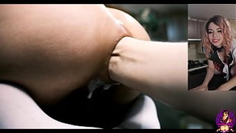 Derin Penetrasyon Ve Oyuncaklarla Rus Anal Oyunu