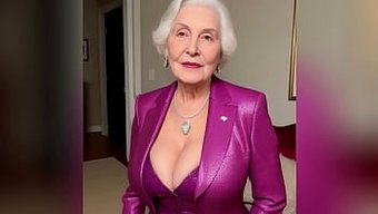 Genç Adamla Olgun Üvey Anneannenin Yılbaşı Gecesi Duygusal Hikayesi