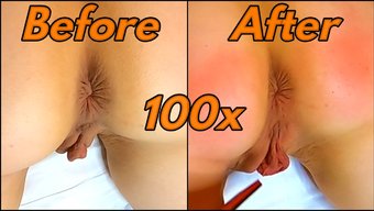 Alman Milf'In Amcığı Yoğun Kırbaçlama Ve Şaplaklama Nedeniyle Şişiyor