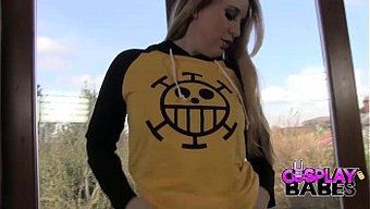 Ingiliz Anna Darling'In Iç Çamaşırı Ve Dildo Solo Oyunu