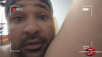 Melody Antunes'Un Amatör Anal Orgazmı, Dizginsiz Bir Zevke Dönüşüyor.