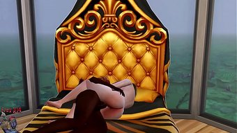 Kızıl Güzellik, Arkadaşıyla Amına Sertçe Girdi.