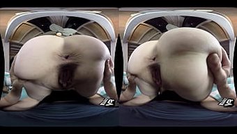 Ella Nova'Nın Vr Amcığı Ve Kıllı Delikleri Yurtta Keşfedildi