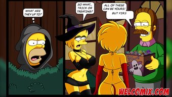 Sıcak Simptoons Ve Hentai Videolarıyla Cadılar Bayramı Özel