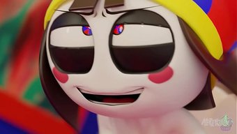 Merengue Z - Digital Circus (Silme Sahnesi), Kremalı Bir Animasyon Parodi Ve Içeri Boşalma Sürprizi.