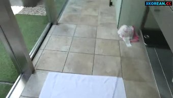 Oral Becerileri Ve Web Kamerası Performansçılarını Içeren Koreli Yetişkin Videosu