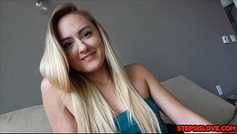 Avalon Heart'In Sıcak Üvey Kardeşi Senaryosunda Vahşi Bir Yüz Cumshot'I