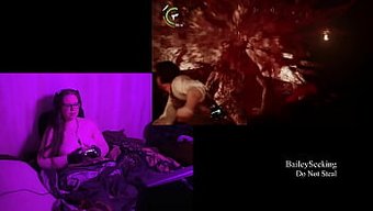 Bailey Seeking'In Çıplak Vücudu Yaramaz Bir Oyunda