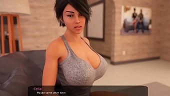 Büyük Göğüslü Üvey Anne, Sert Seks Sahnesinde Büyük Yarrağı Olan Genç Erkek Tarafından Baştan Çıkarılıyor