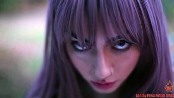 Ashley Fires Ve Lezbiyen Partneri Birbirlerini Baştan Çıkarıyor Ve Tatmin Ediyorlar