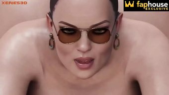 Aldatan Karı Büyük Götünü Büyük Bir Yarrağın Sert Bir Şekilde Becertiyor