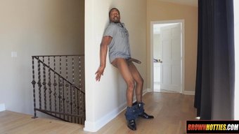 Afrika Büyük Siyah Yarrağı Kasette Yakalandı