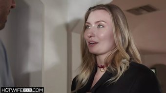 Evli Kadın, Büyük Bir Siki Ve Ateşli Bir Karısı Olan Bir Adamla Aldatıyor.