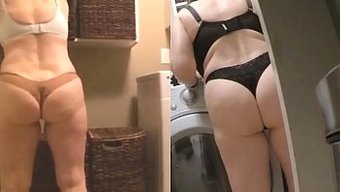 Marierocks'Un Baştan Çıkarıcı Tanga Kaplı Derriere'Si Spot Işığında