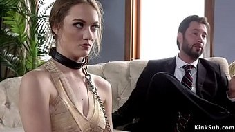 Bağlama Ve Boyun Eğme Ile Acımasız Anal Sikiş