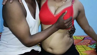 Hintli Karısı Anjali'Nin Kocasıyla Sıcak Seks Yapması, Doğal Güzelliği Ve Duygusal Becerilerini Sergilemesi