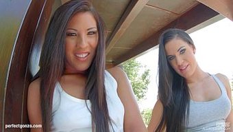 Yoğun Anal Eylem Ve Içine Boşalma Ile Şaşırtıcı Üçlü